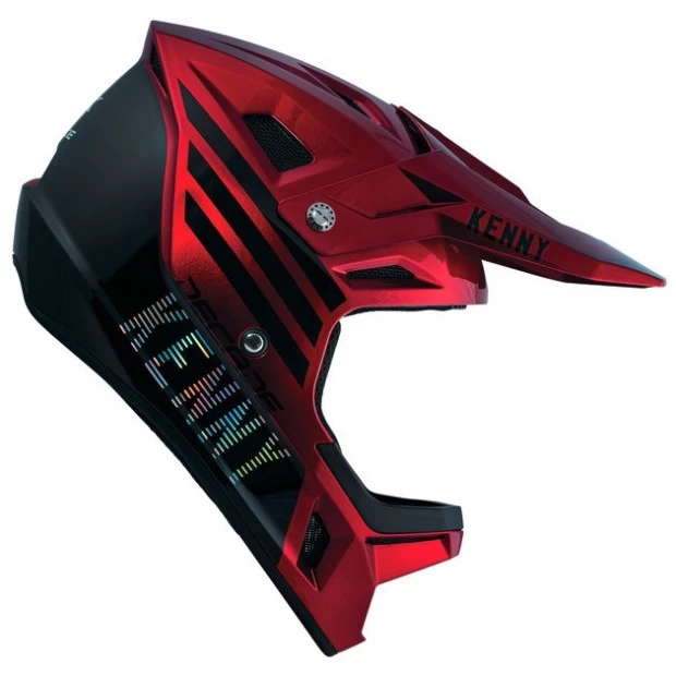 Casque Intégral Kenny Decade Graphic Smash Rouge 2 Casque Intégral Kenny Decade Graphic Smash Rouge – Image 2