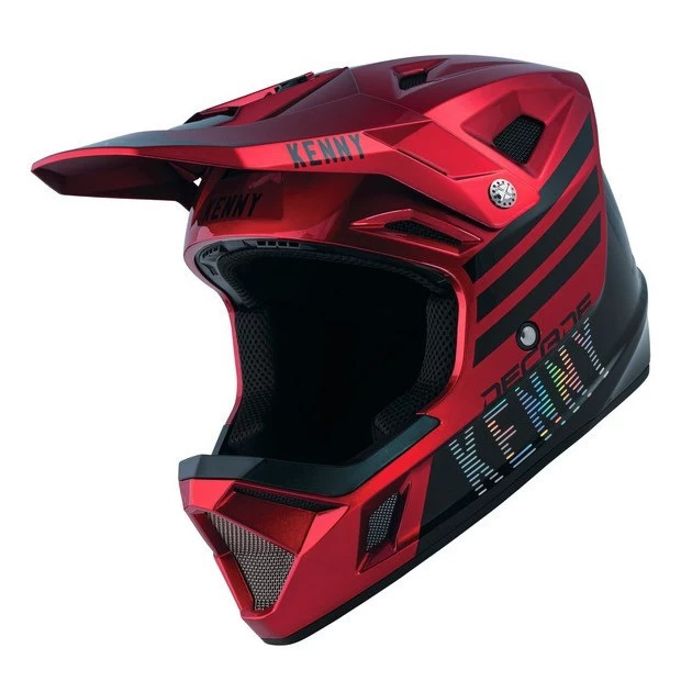 Casque Intégral Kenny Decade Graphic Smash Rouge 1 Casque Intégral Kenny Decade Graphic Smash Rouge