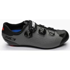 Chaussures Vélo Route Sidi Genius 10 Mega Gris/Noir -Vélo Soldes chaussures velo route sidi genius 10 mega gris noir 4
