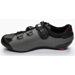 Chaussures Vélo Route Sidi Genius 10 Mega Gris/Noir -Vélo Soldes chaussures velo route sidi genius 10 mega gris noir 5