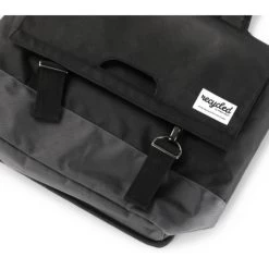 Vélo Soldes -Vélo Soldes paire de sacoches recyclees urban proof 55l noir gris 1