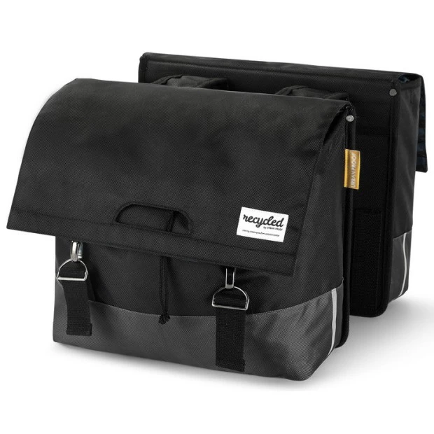 Paire De Sacoches Recyclées Urban Proof 55L Noir/Gris 1 Paire De Sacoches Recyclées Urban Proof 55L Noir/Gris